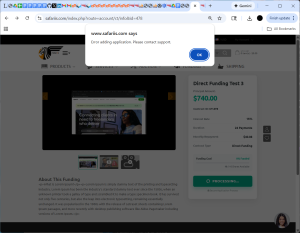 Direct Funding Test 5